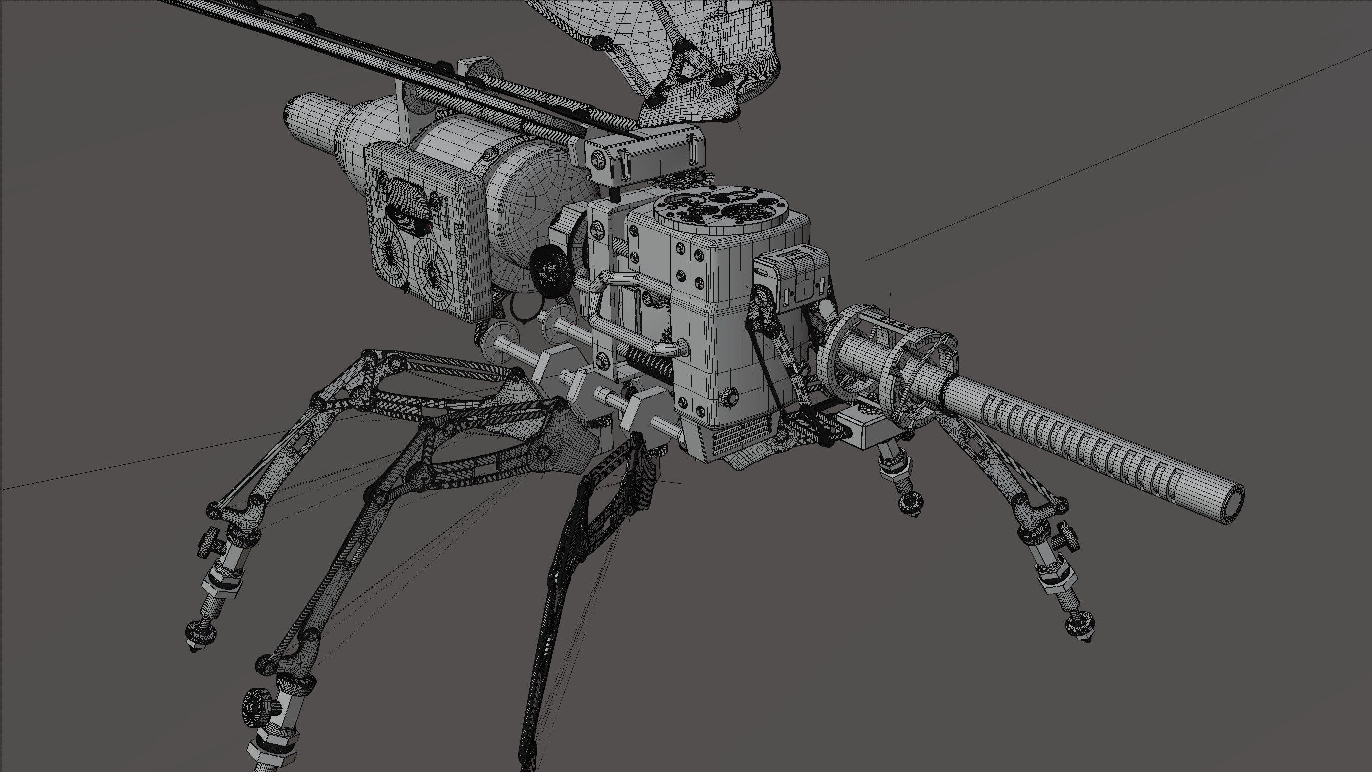 spysteamer - steampunk device 3D model_10
