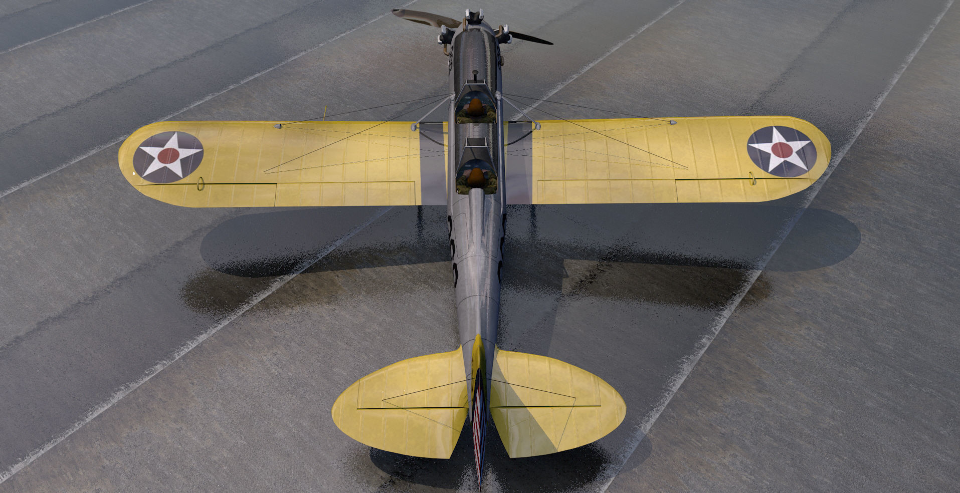 Ryan PT-22 Recruit 3D model_6