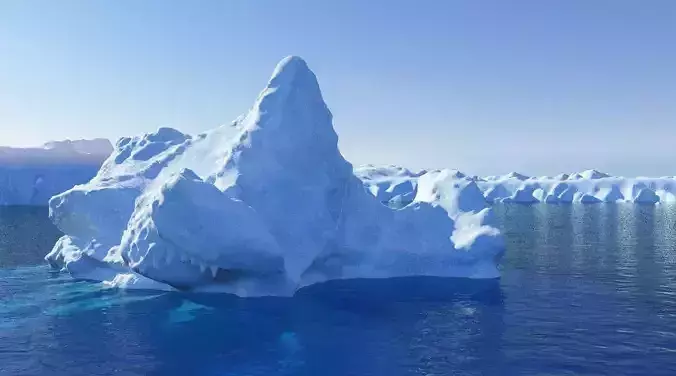 Iceberg rock 3D model