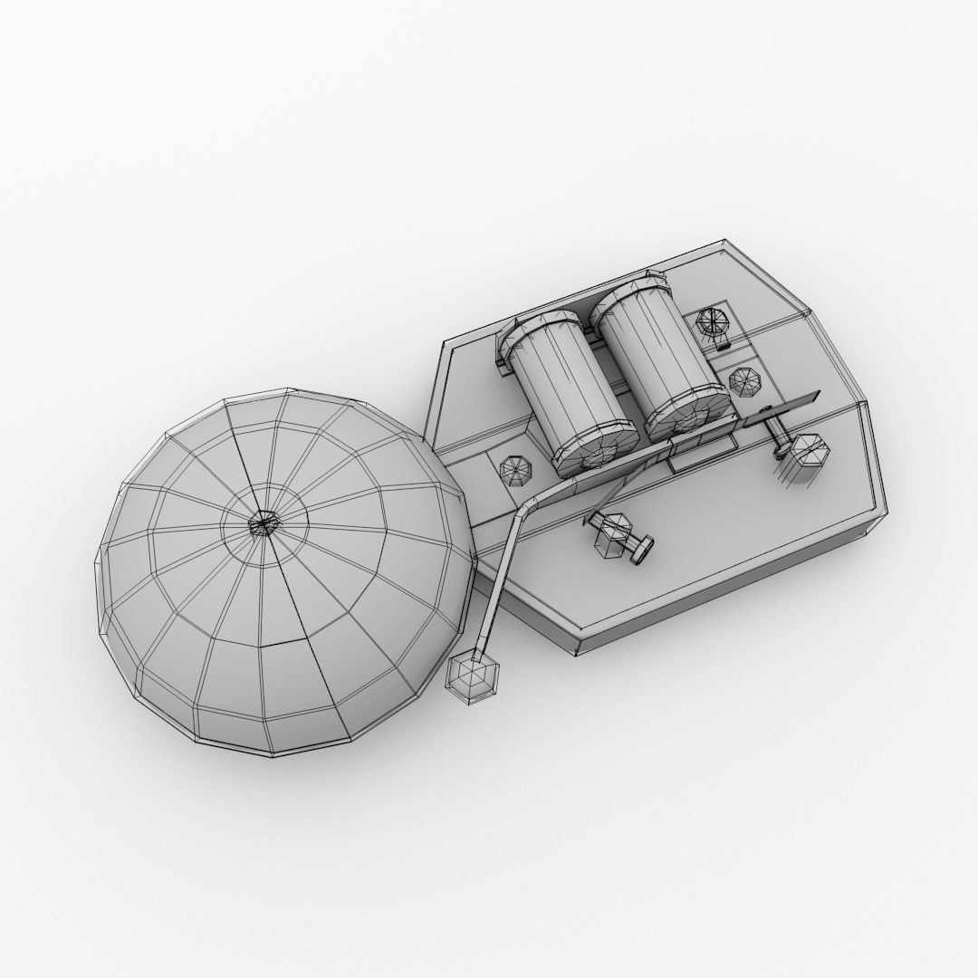 Retro Doorbell 3D model_5