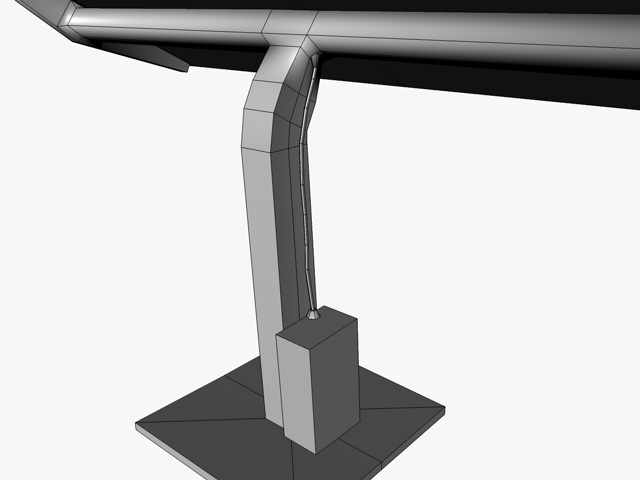 Solar panel Low-poly 3D model_6