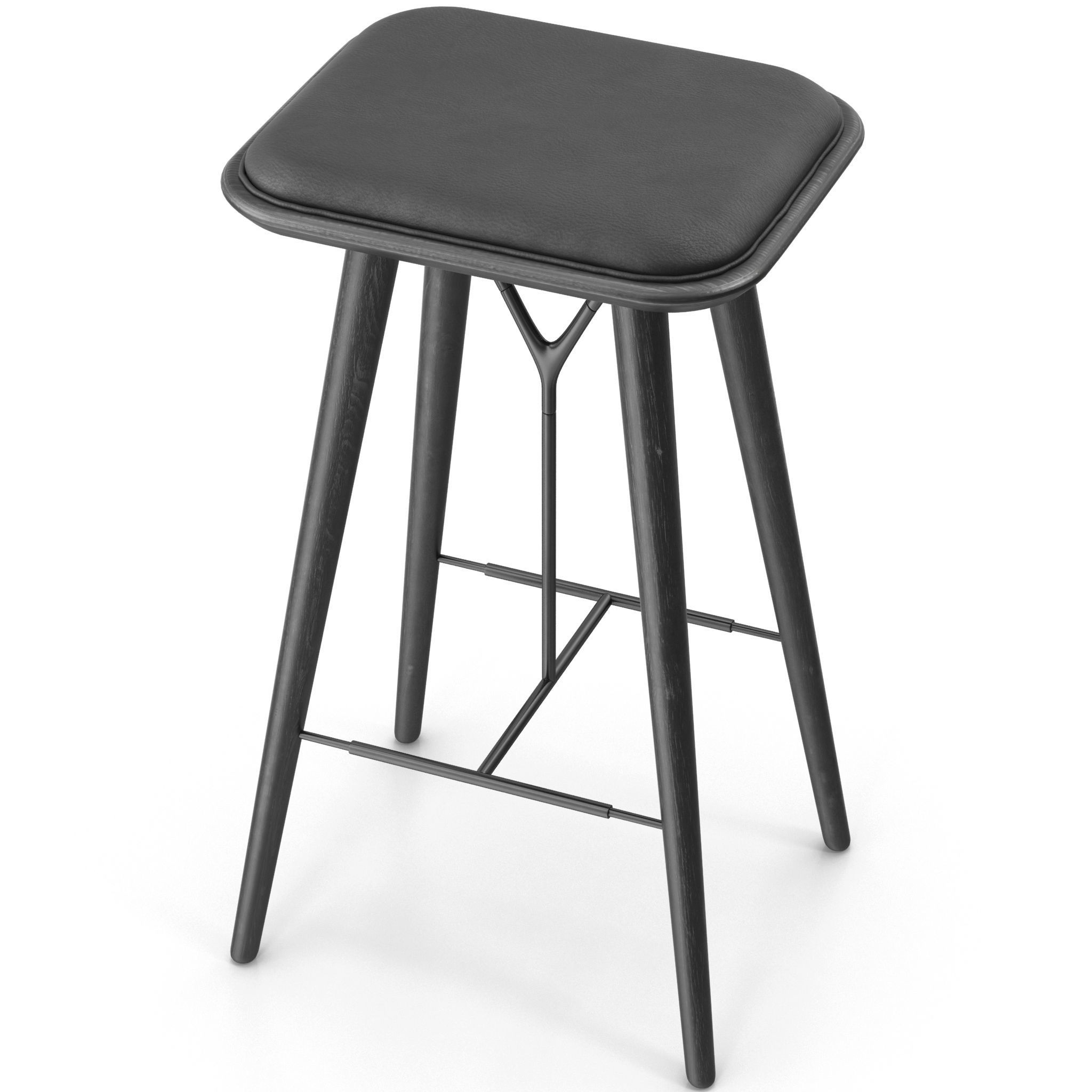Fredericia Spine barstool model 3D model_16