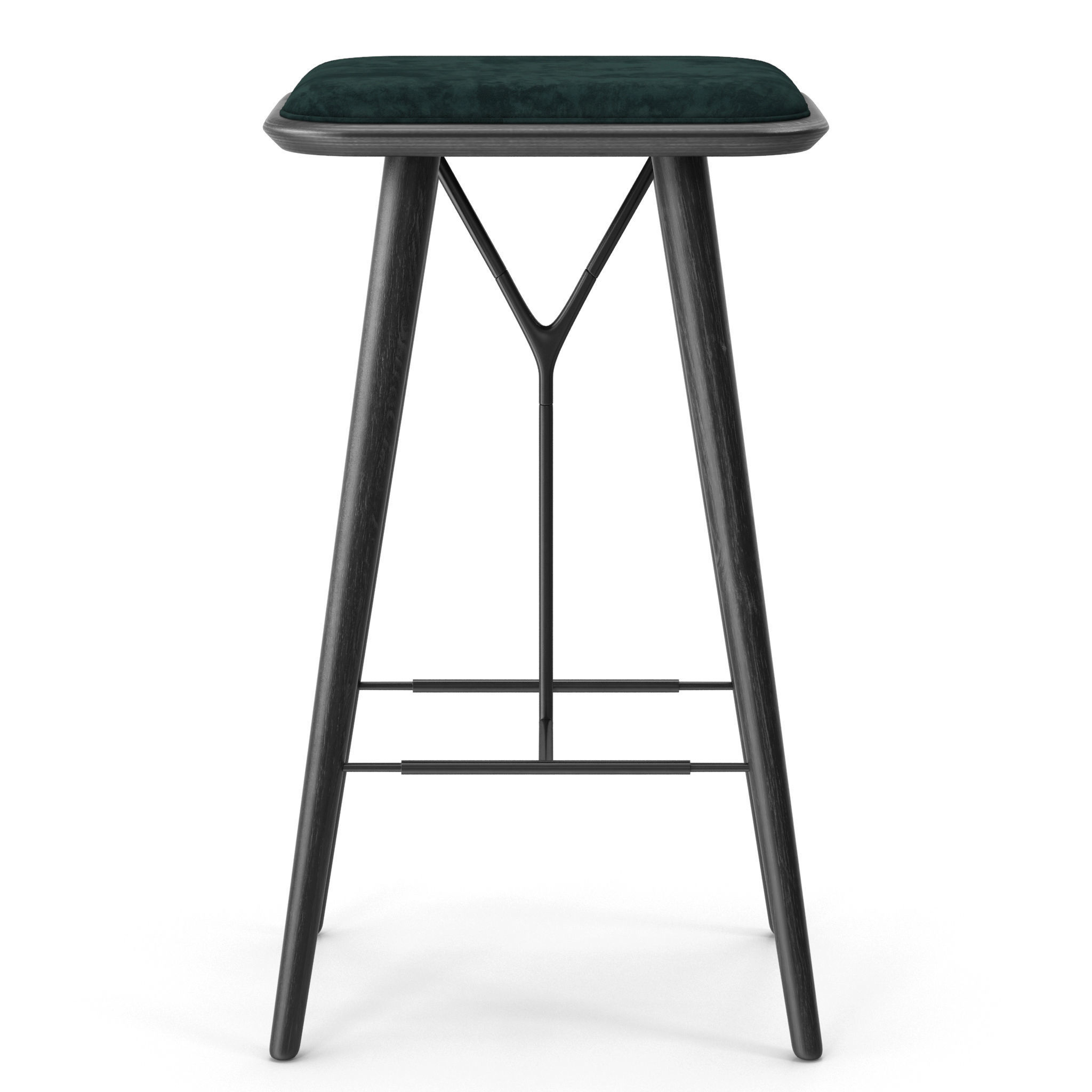 Fredericia Spine barstool model 3D model_2