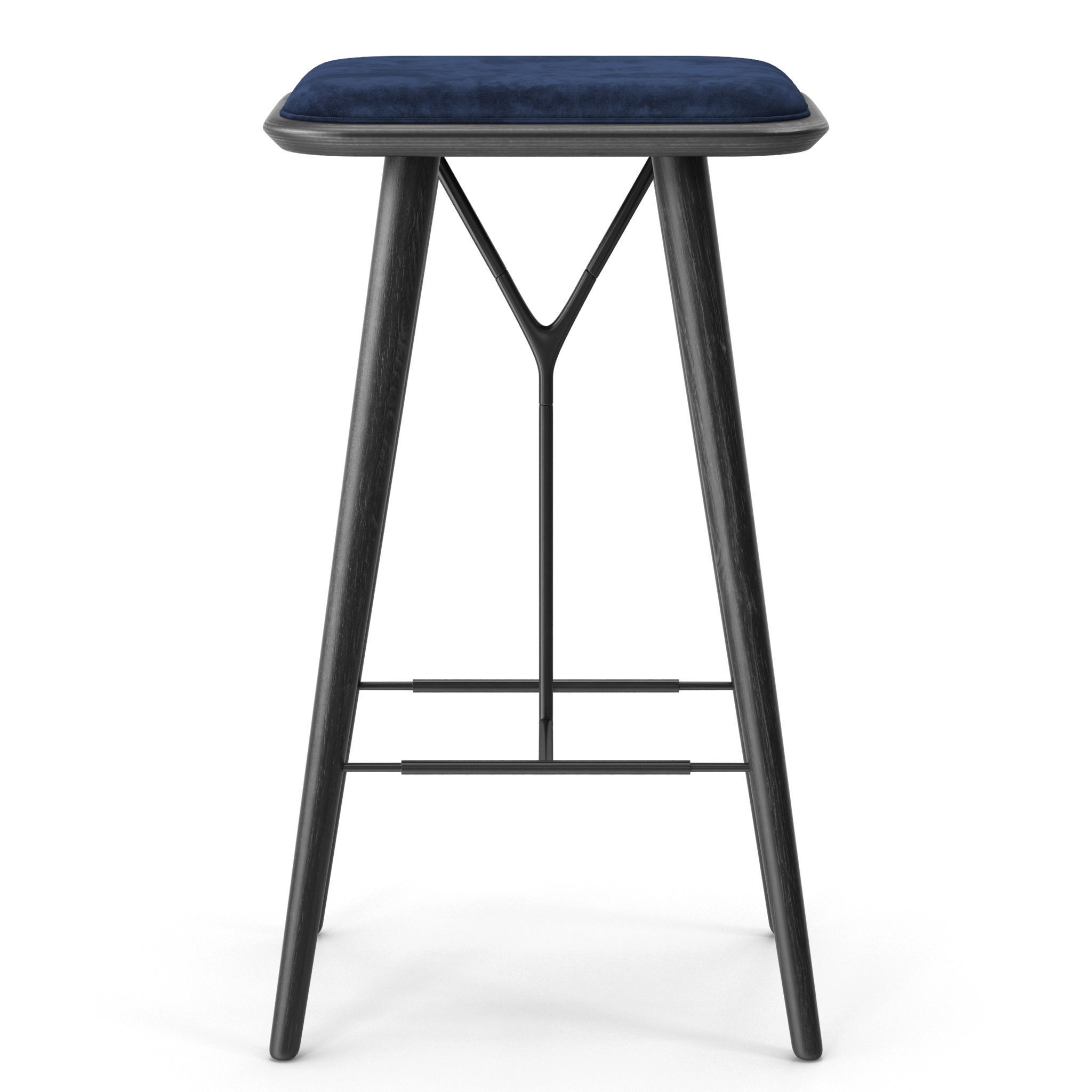 Fredericia Spine barstool model 3D model_1