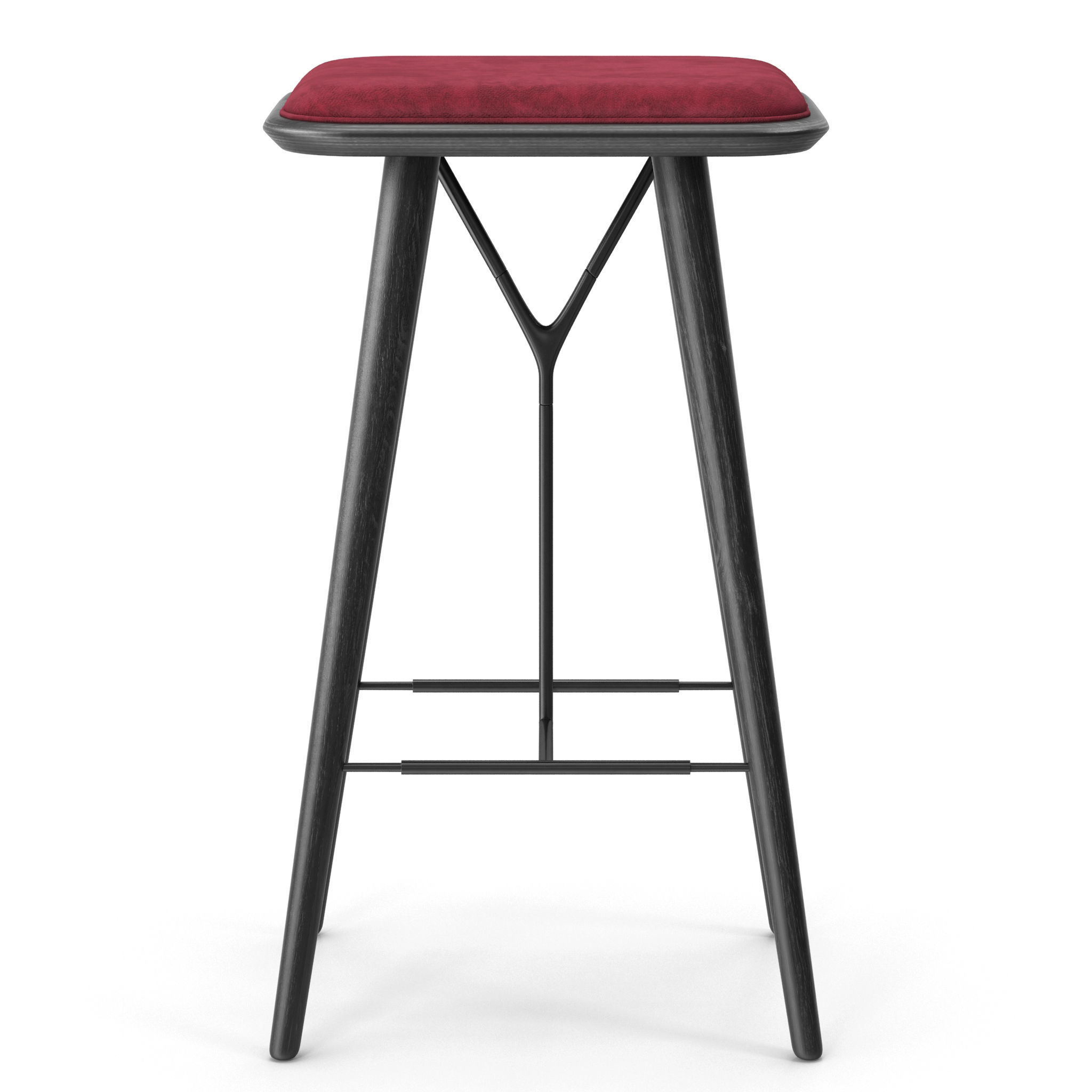 Fredericia Spine barstool model 3D model_17