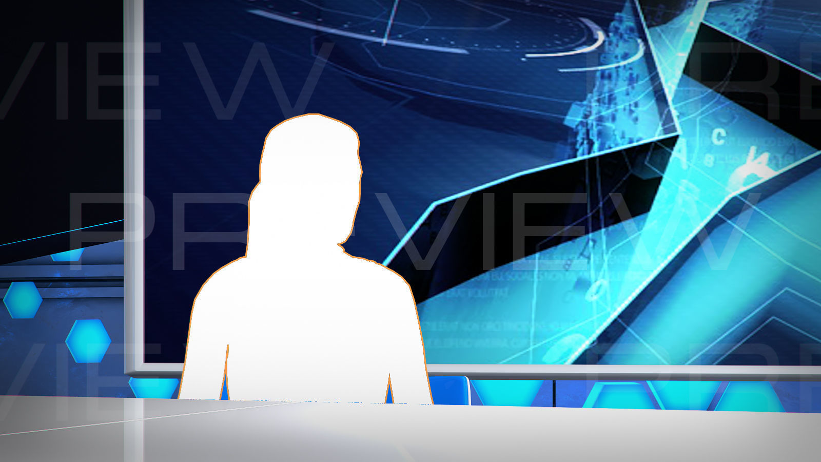 Virtual Broadcast Studio 12  3D model_6