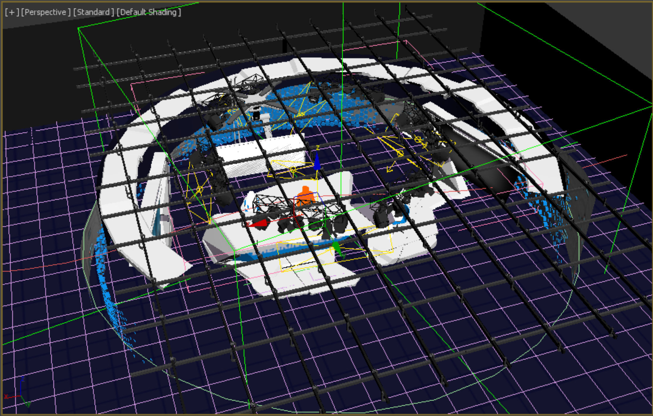 Virtual Broadcast Studio 12  3D model_9