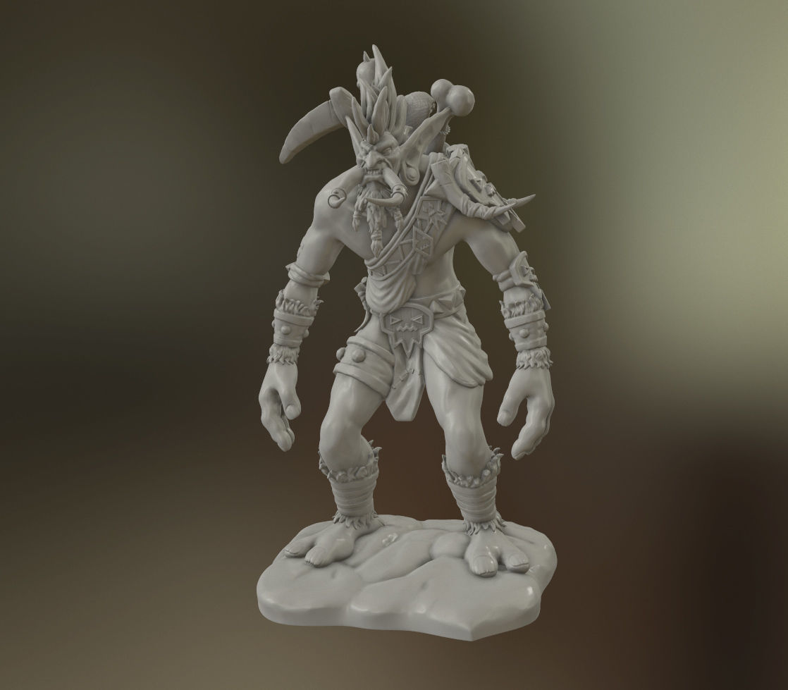 Voljin 3D print model 3D print model_2