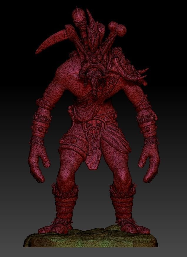 Voljin 3D print model 3D print model_4