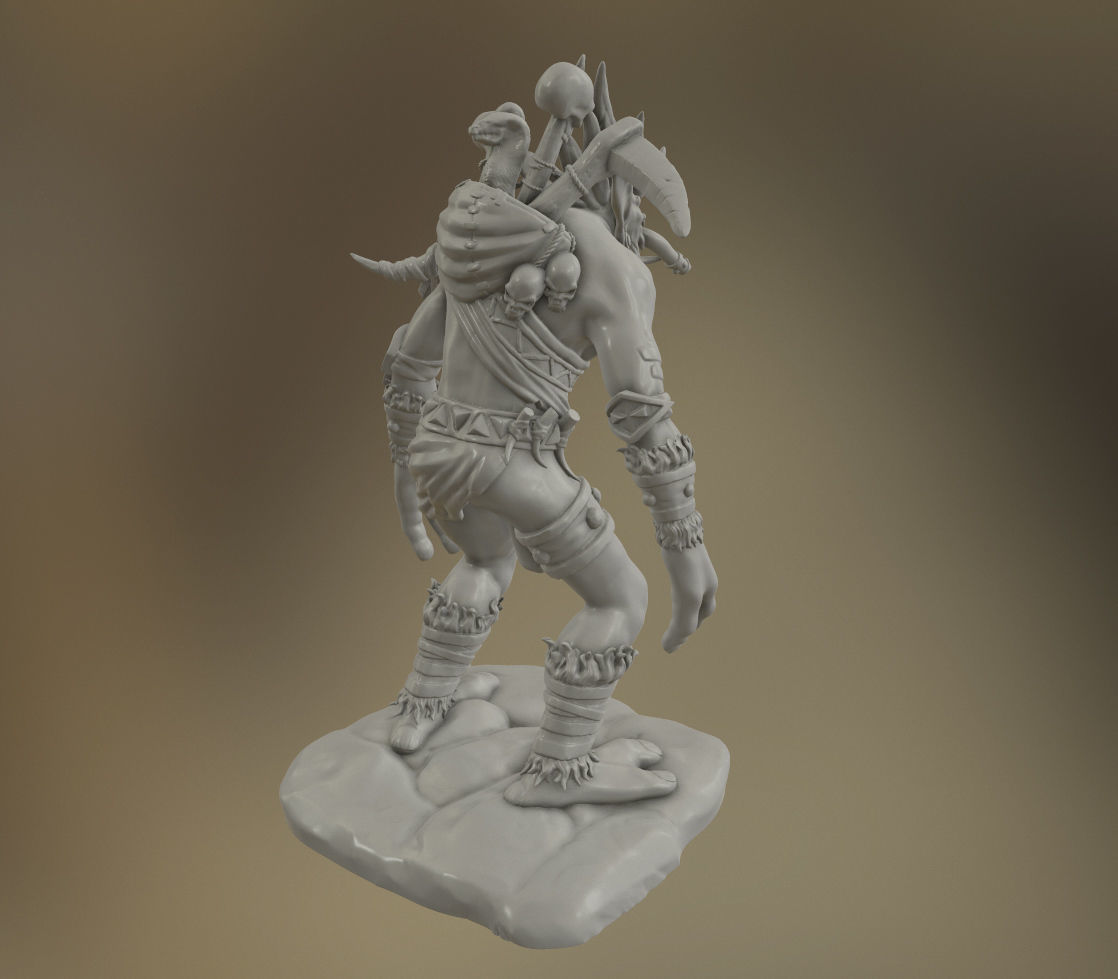 Voljin 3D print model 3D print model_3