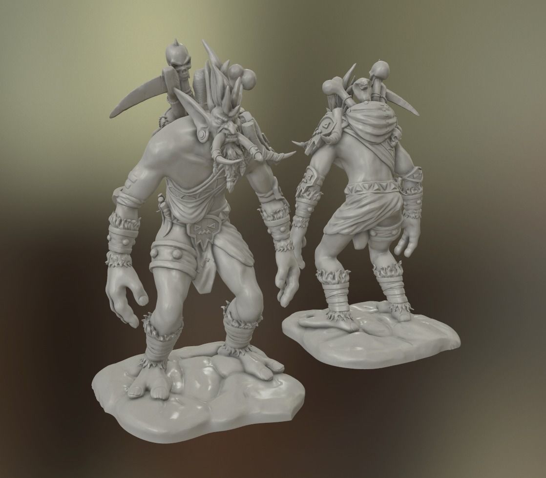 Voljin 3D print model 3D print model_0