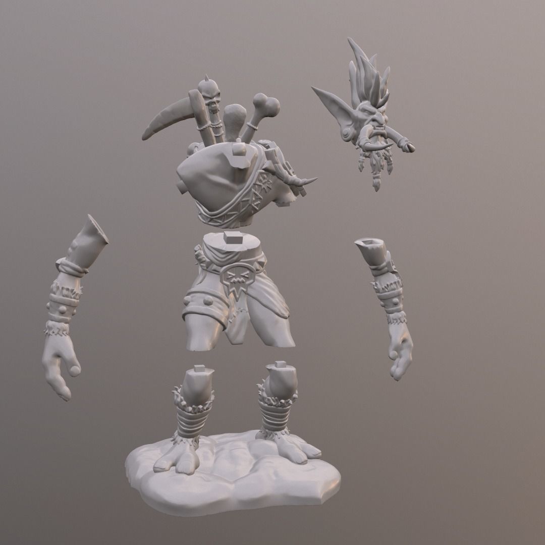 Voljin 3D print model 3D print model_6
