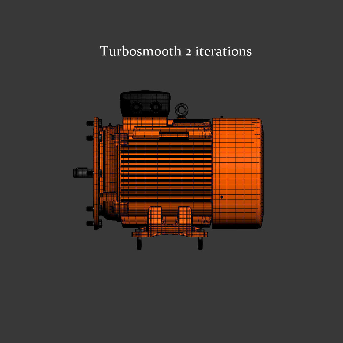 Electric Engine 3D model_7