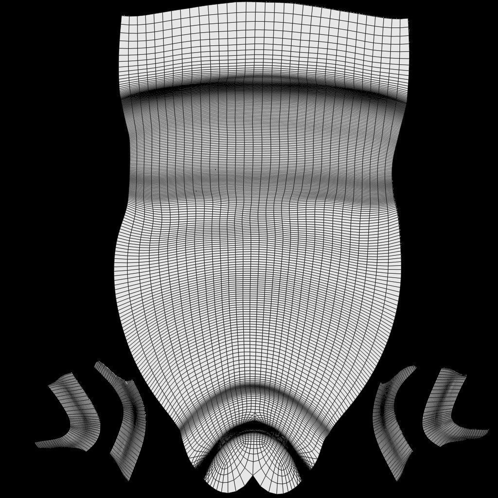 Ceramic old pitcher 3D model_14