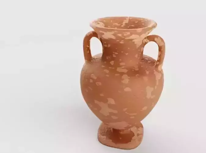 Ceramic old pitcher