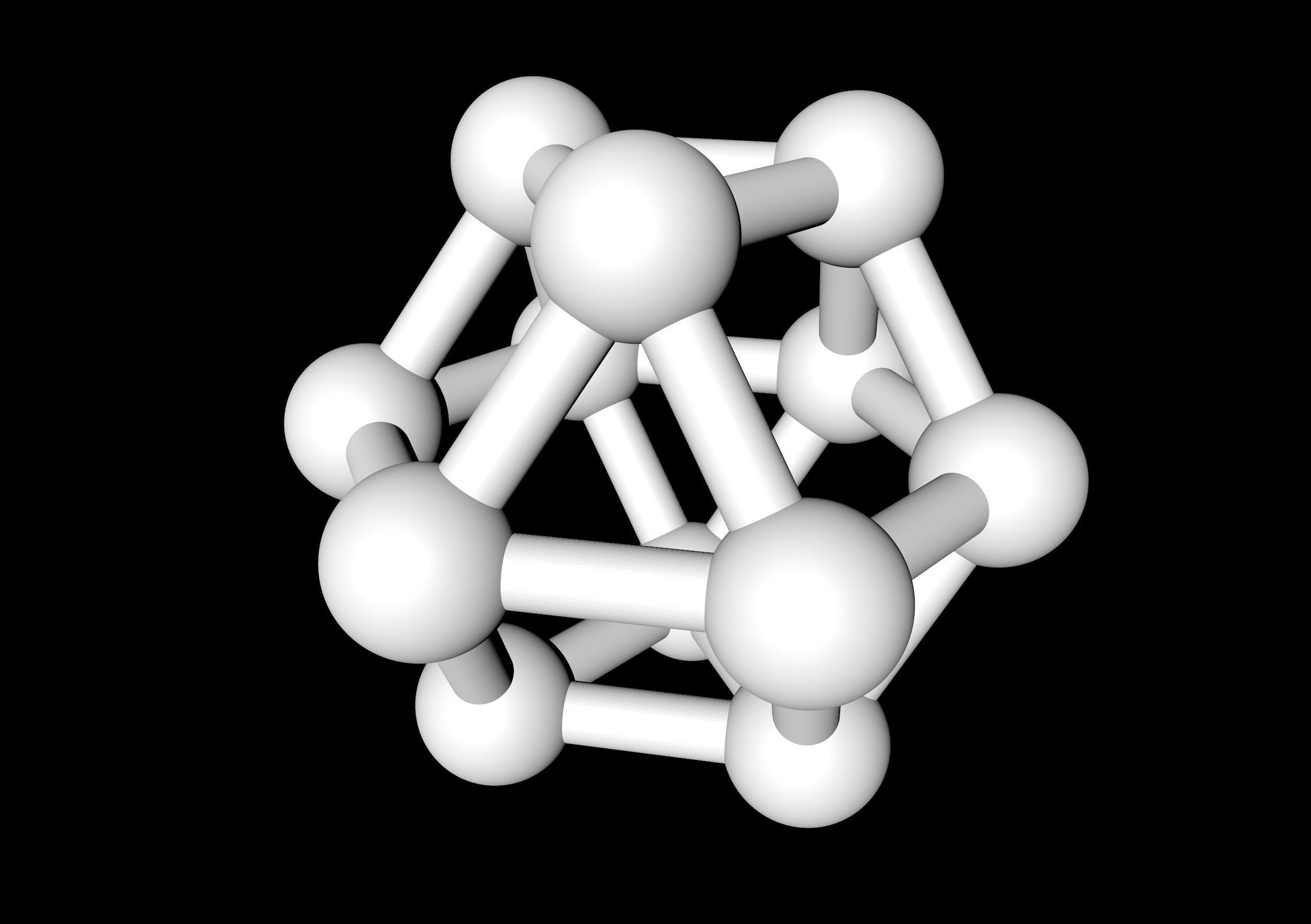 018 Mathart - Archimedean Solids - Cuboctahedron 03 - 10 cm 3D print model_1
