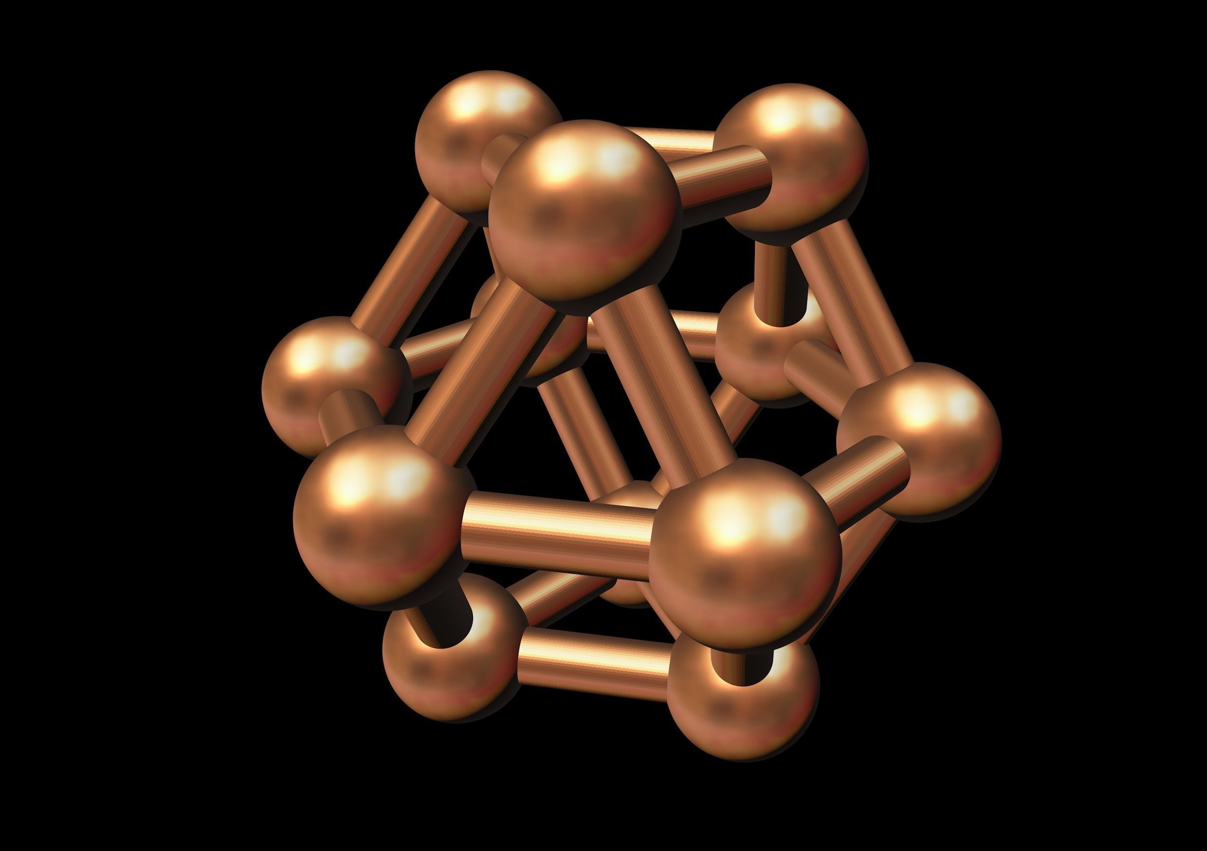  018 Mathart - Archimedean Solids - Cuboctahedron 03 - 10 cm 3D print model_2