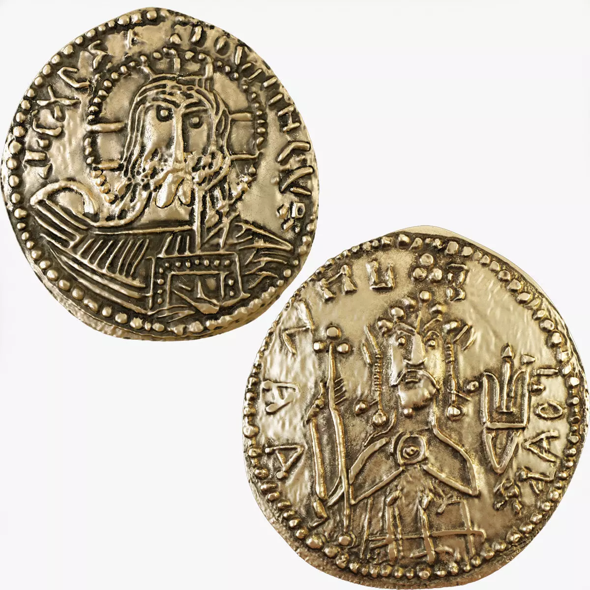St Vladimir coin 3D print model_0