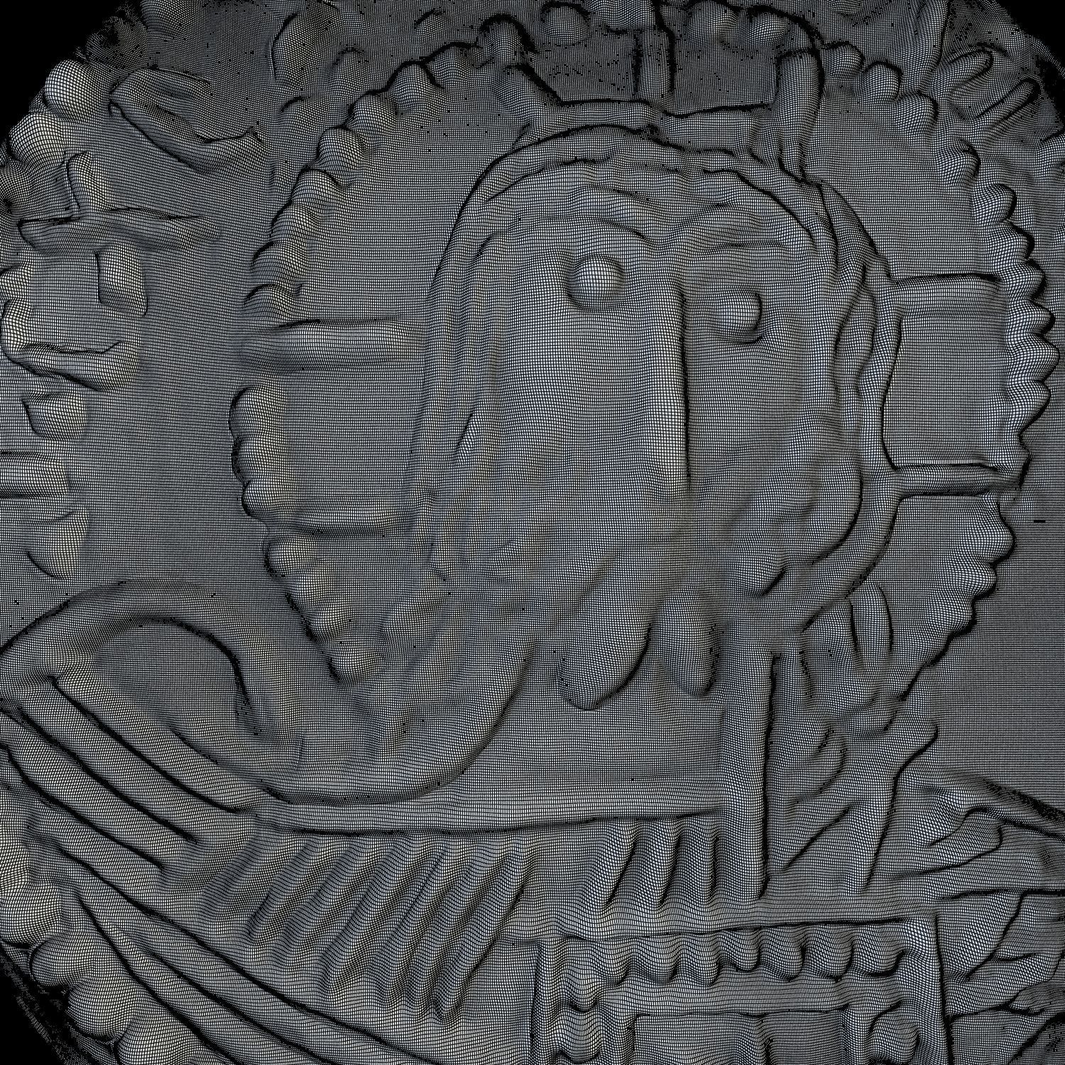 St Vladimir coin 3D print model_6