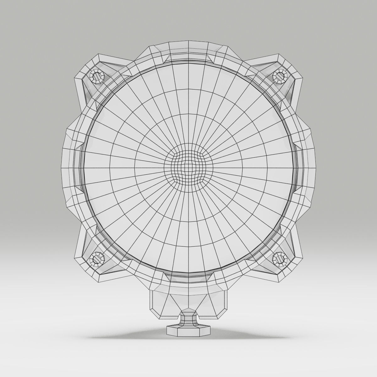 OFF ROAD FOG LIGHT 2 3D model_8