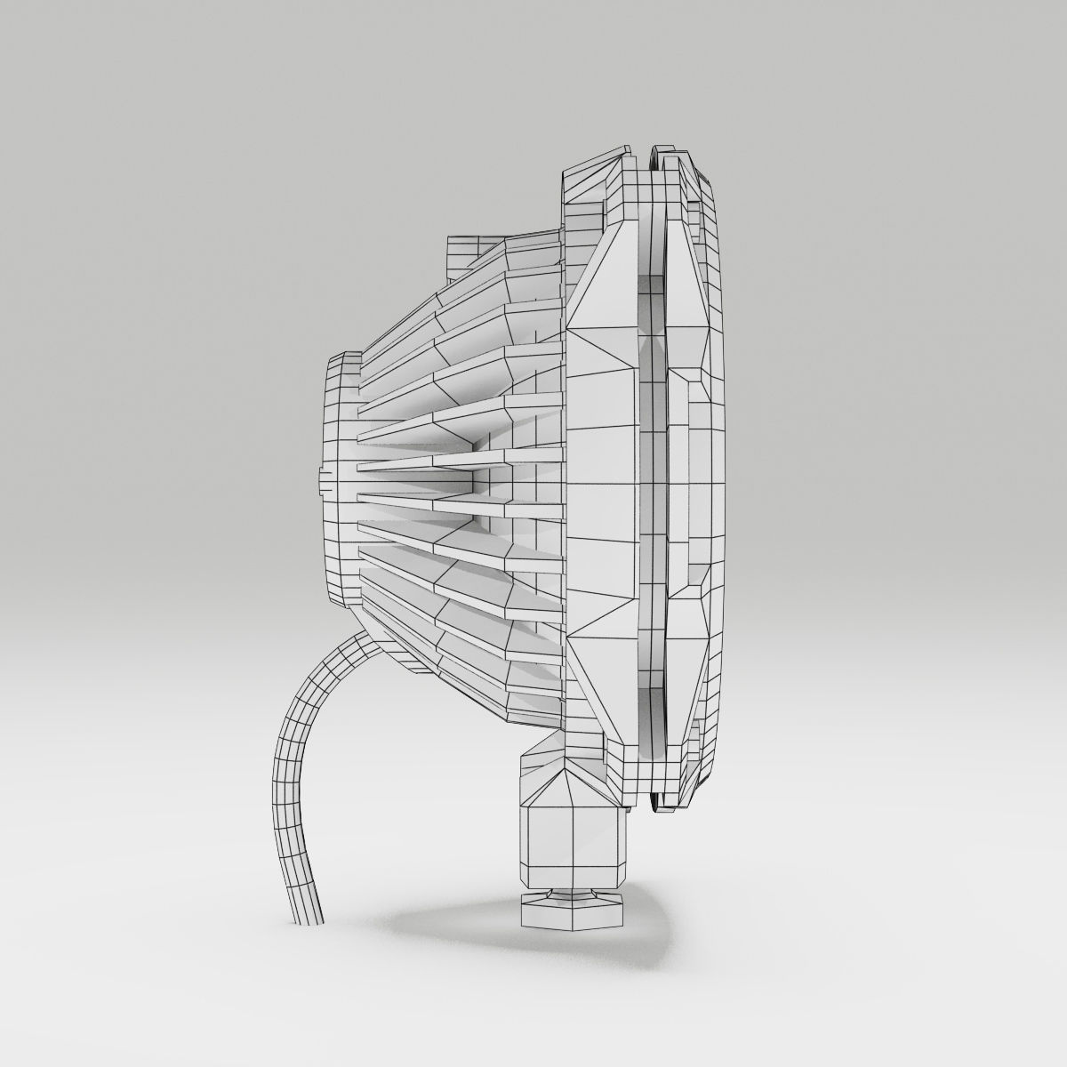 OFF ROAD FOG LIGHT 2 3D model_9