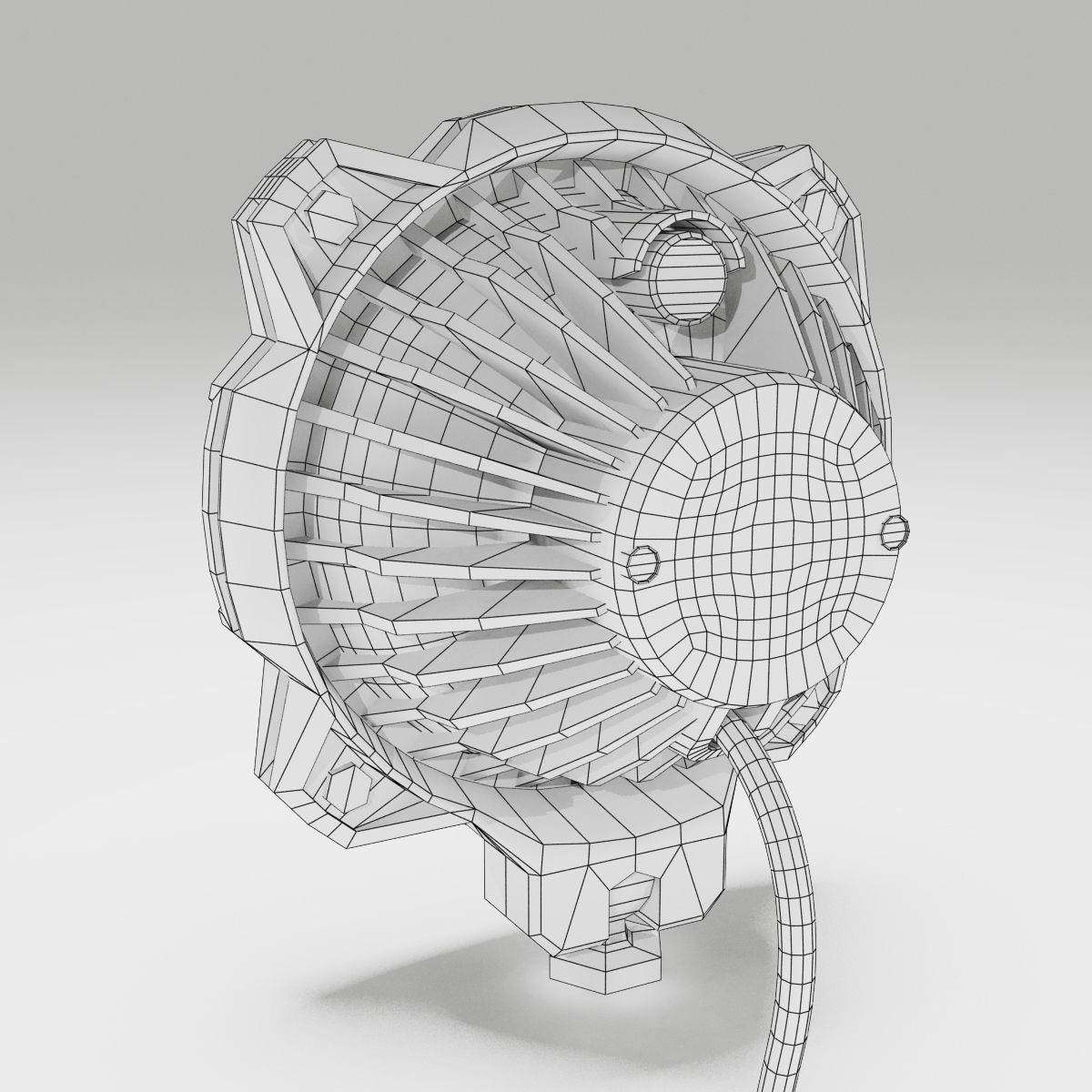 OFF ROAD FOG LIGHT 2 3D model_10