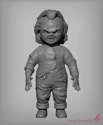 Chucky Killer Doll 3D model Chucky Killer Doll 3D model