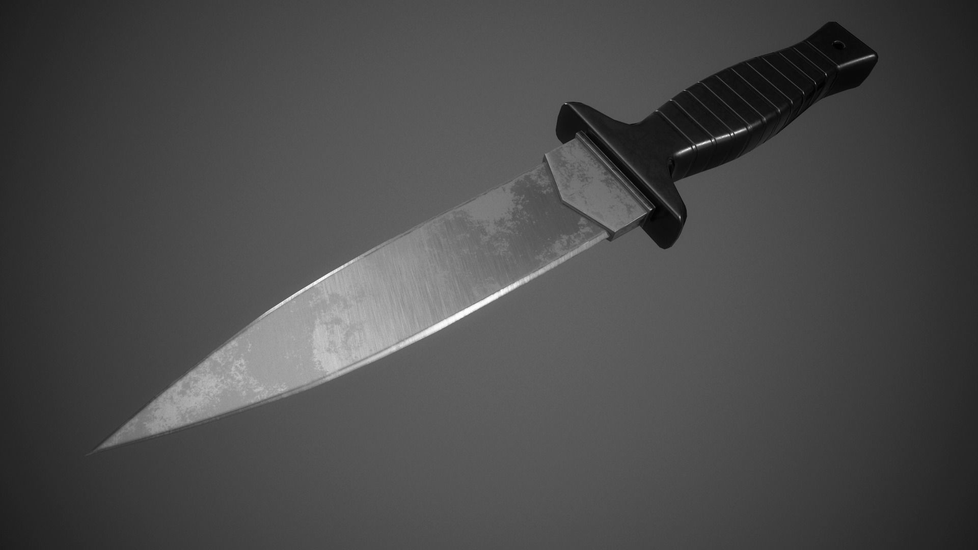 Knife - LowPoly Low-poly 3D model_3