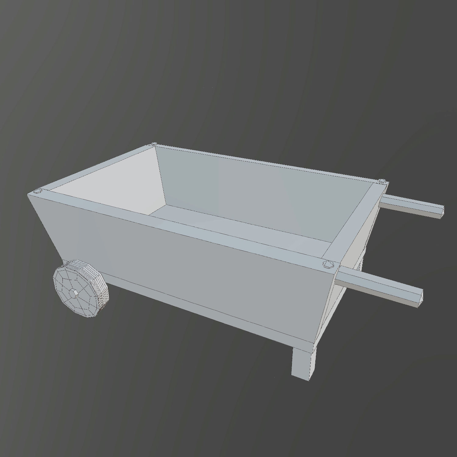 Medieval Village Props Set Collection Low-poly 3D model_24