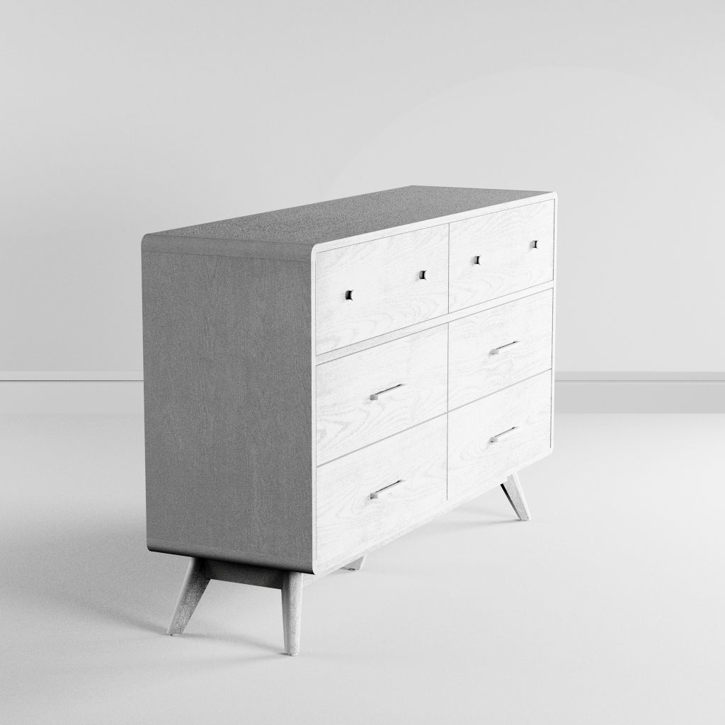 Ten arch storage table render ready vray  3D model_7