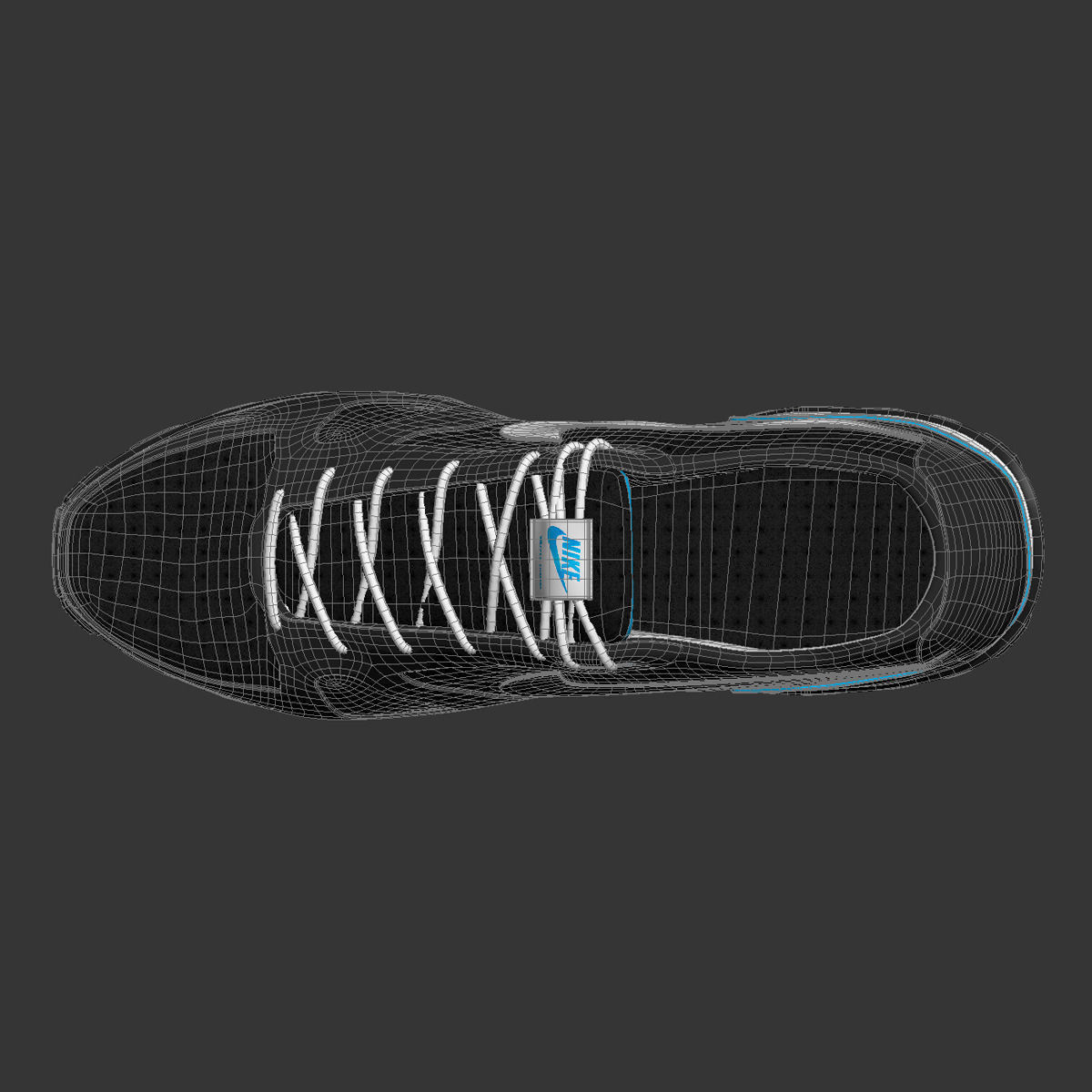 Shoes Nike Waffle Trainer 3D model_3