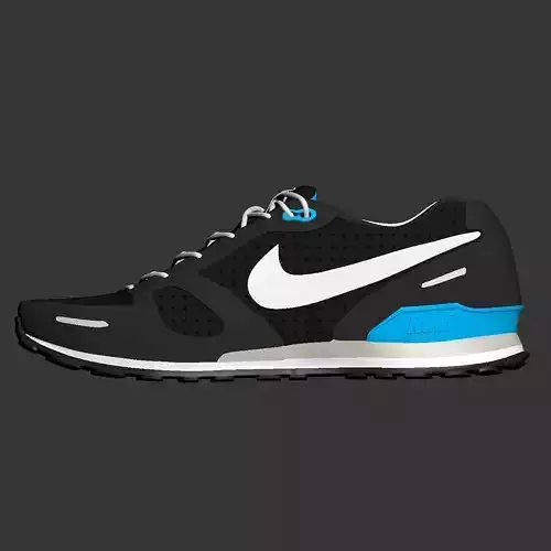 Shoes Nike Waffle Trainer 3D model