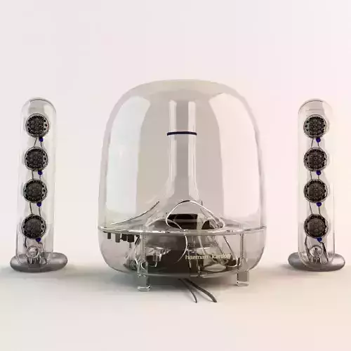 Harman Kardon SoundSticks 3D model