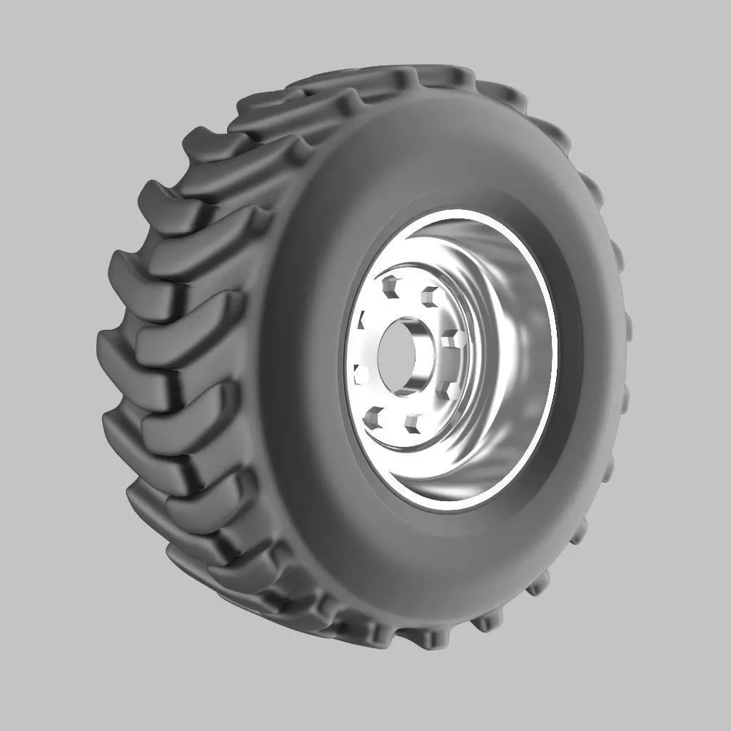 Offroad truck wheel 3D model Free 3D model