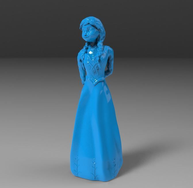 pendant Anna 3D print model_5