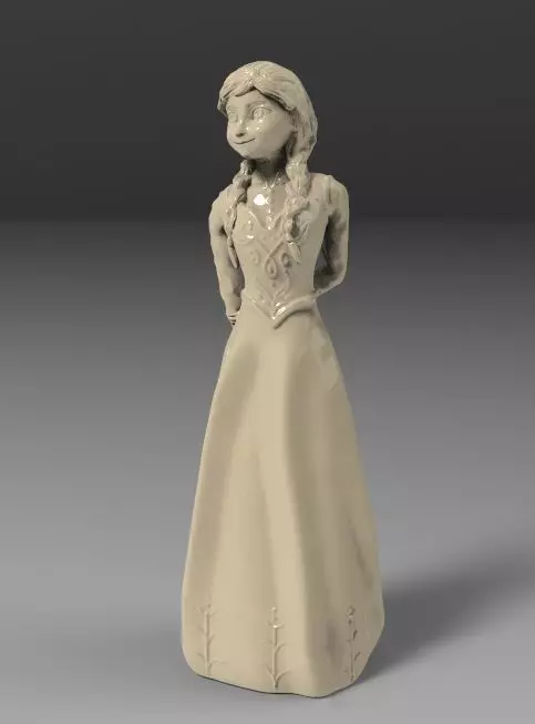 pendant Anna 3D print model_0