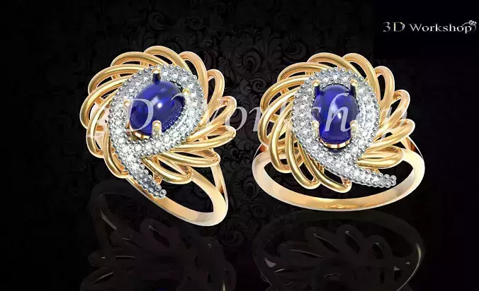 Q ring vertigo for 3d print