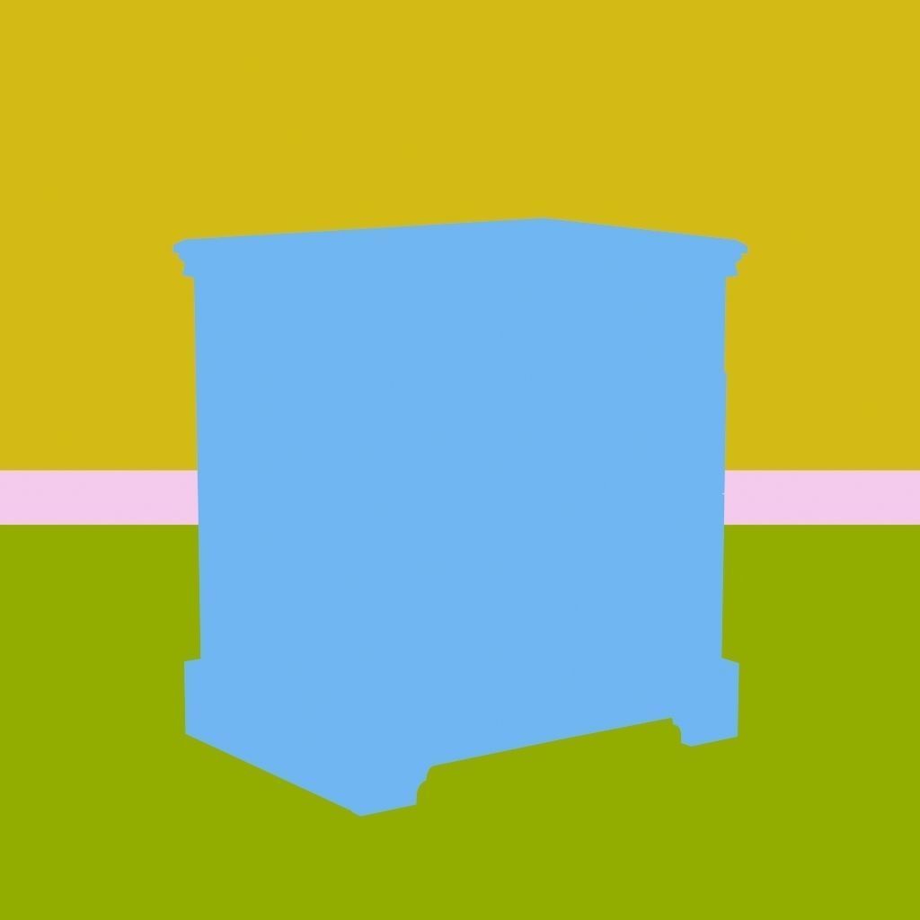 Ten arch bedside table 01 vray render ready  3D model_9