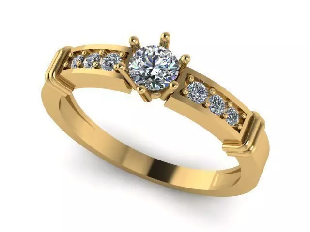 Ring T00904 3D print model_0