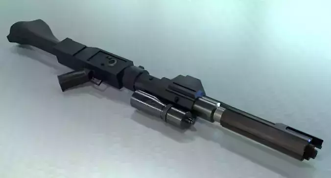 DC-15A Blaster rifle 3D model