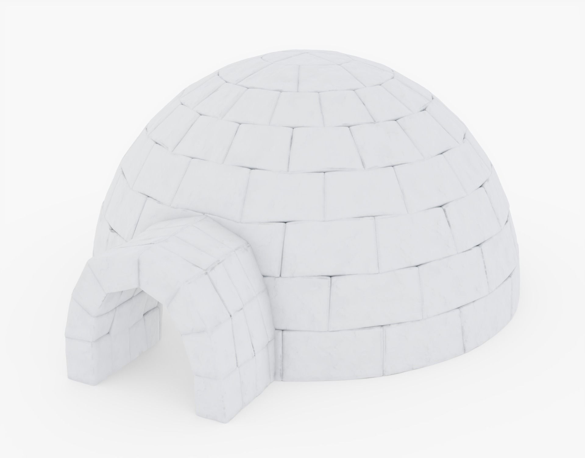 3D model PBR Igloo CGTrader