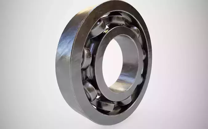 ball bearing - pbr Low-poly 3D model