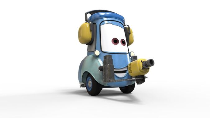 Guido Cars Forklift 3D print model