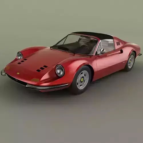 Dino Ferrari 246 GTS 3D model