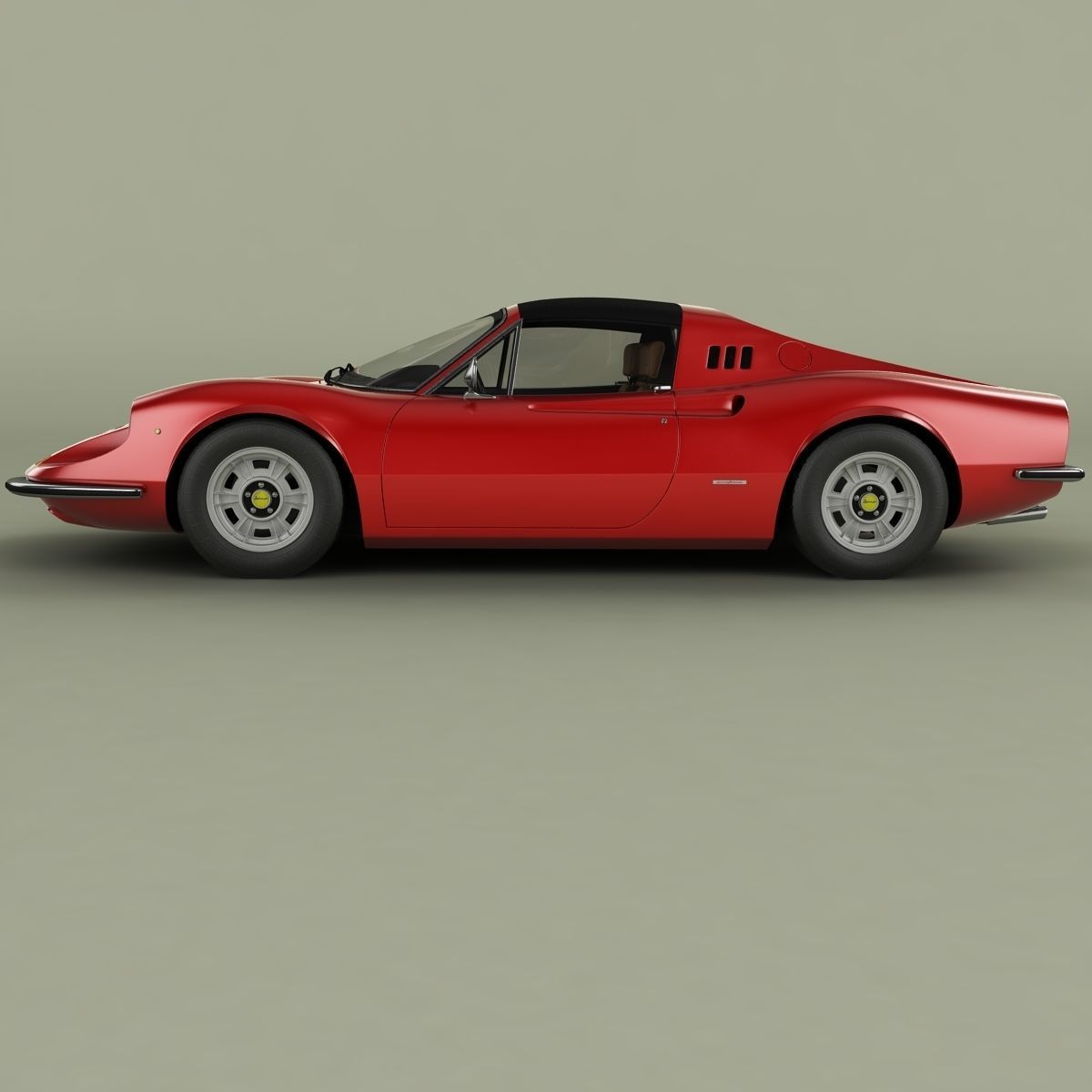 Dino Ferrari 246 GTS 3D model_1