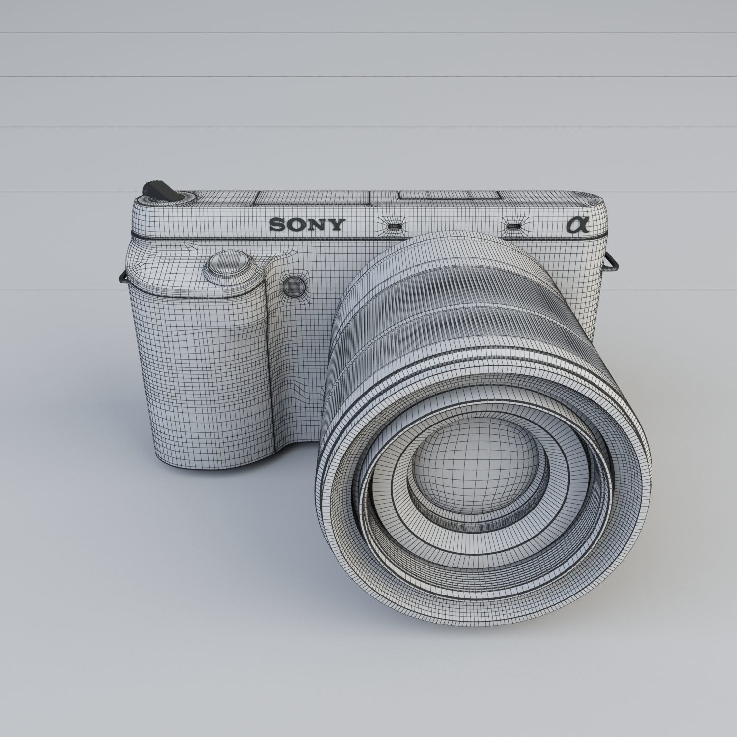 Sony Alpha 3D model_5
