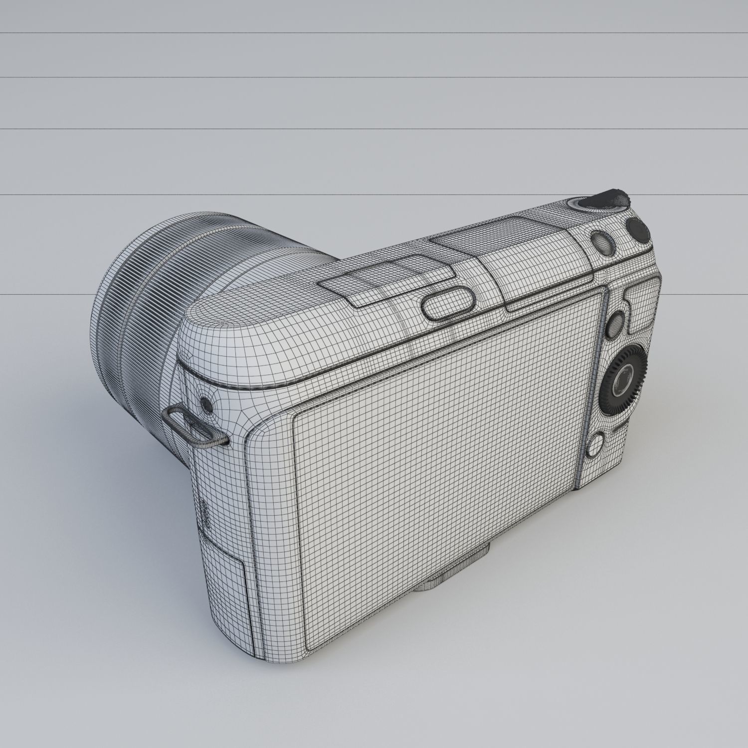 Sony Alpha 3D model_13