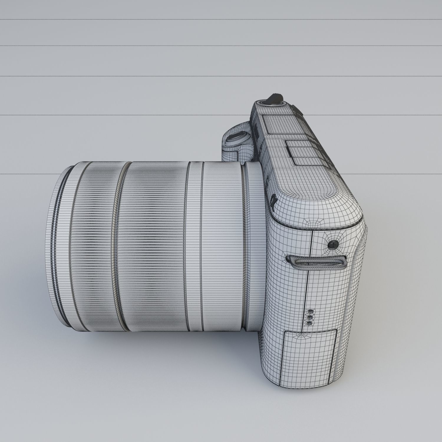 Sony Alpha 3D model_4