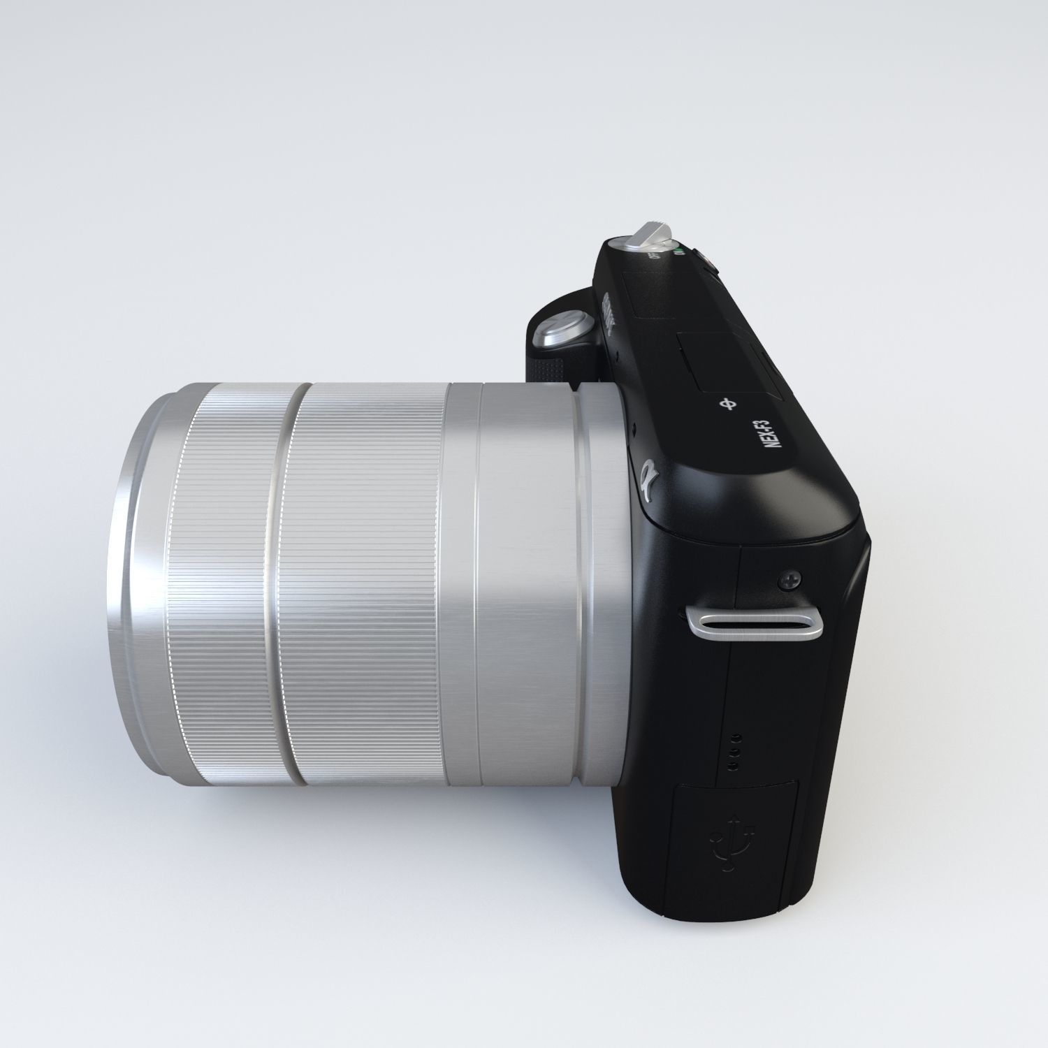 Sony Alpha 3D model_10