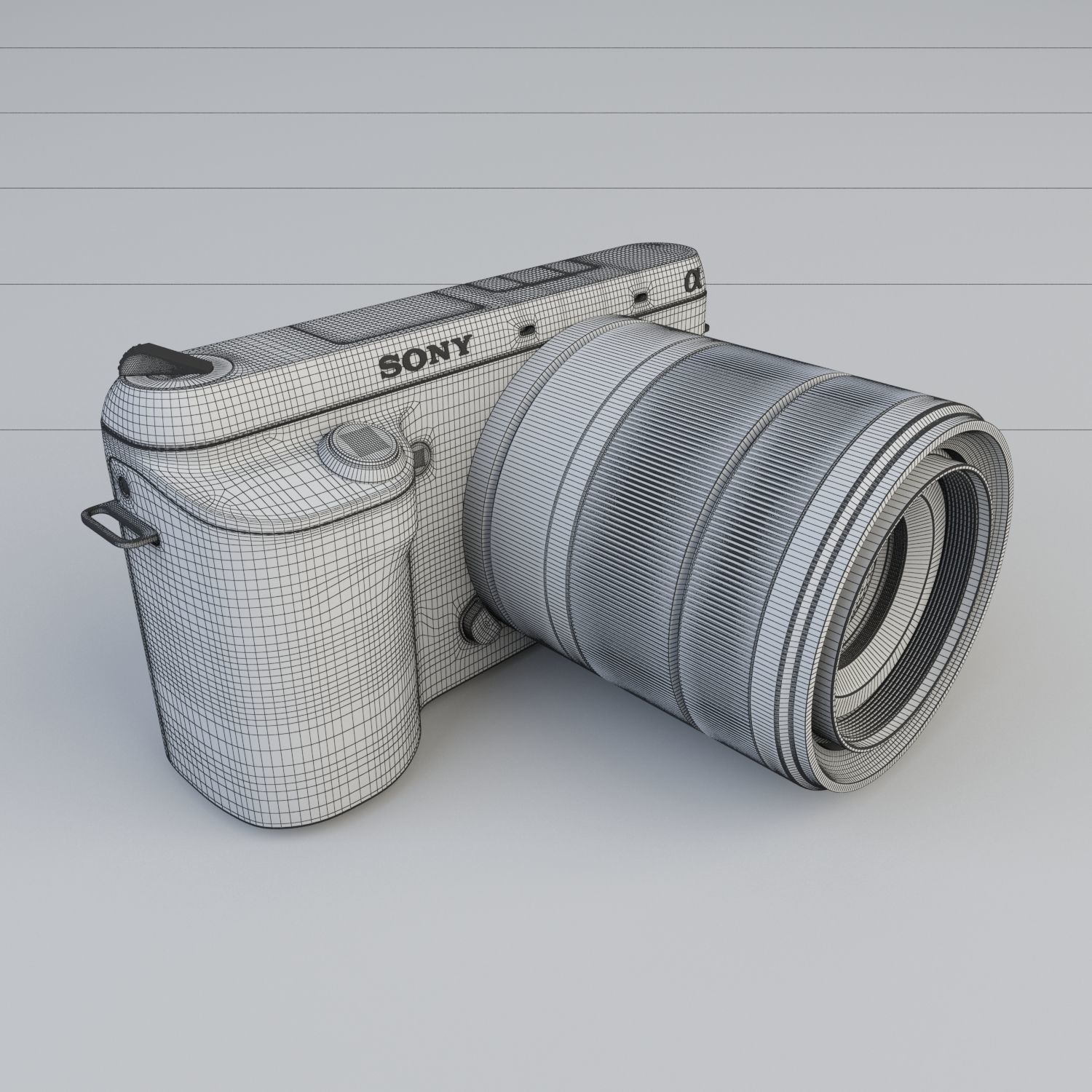 Sony Alpha 3D model_6